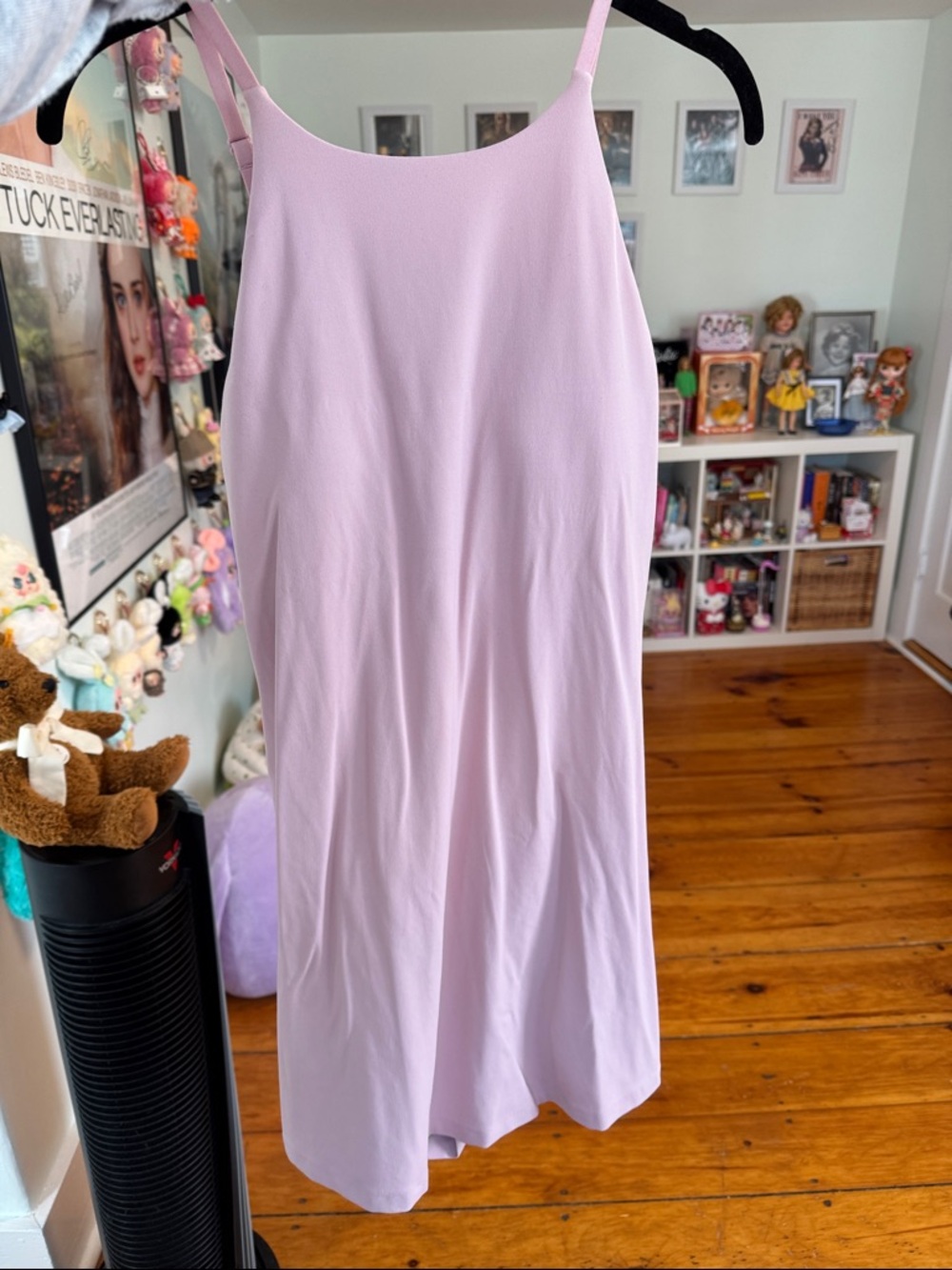 Lululemon Align High-Neck Dress *Light Support, A/B Cup Pink Haze Size 6 - Picture 7 of 11